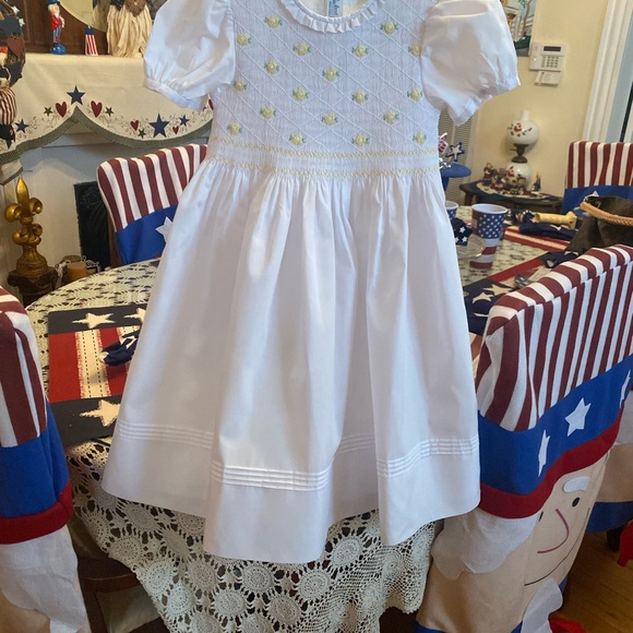 Feltman Brothers Smocked Girls Dress size 6 - Picture 9 of 16